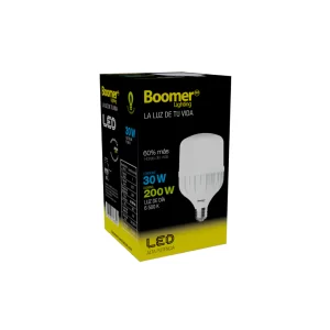 FOCO LED ALTA POTENCIA 30 W 6500K BOOMER BLHPT-030-65