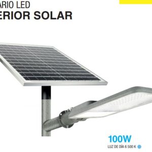 LUMINARIO LED EXTERIOR SOLAR 100W BOOMER BLSS-2204-10065